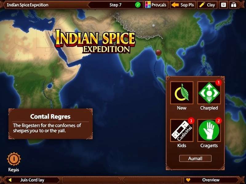 Indian Spice Expedition Game Overview Image Indian Spice Expedition Game Overview